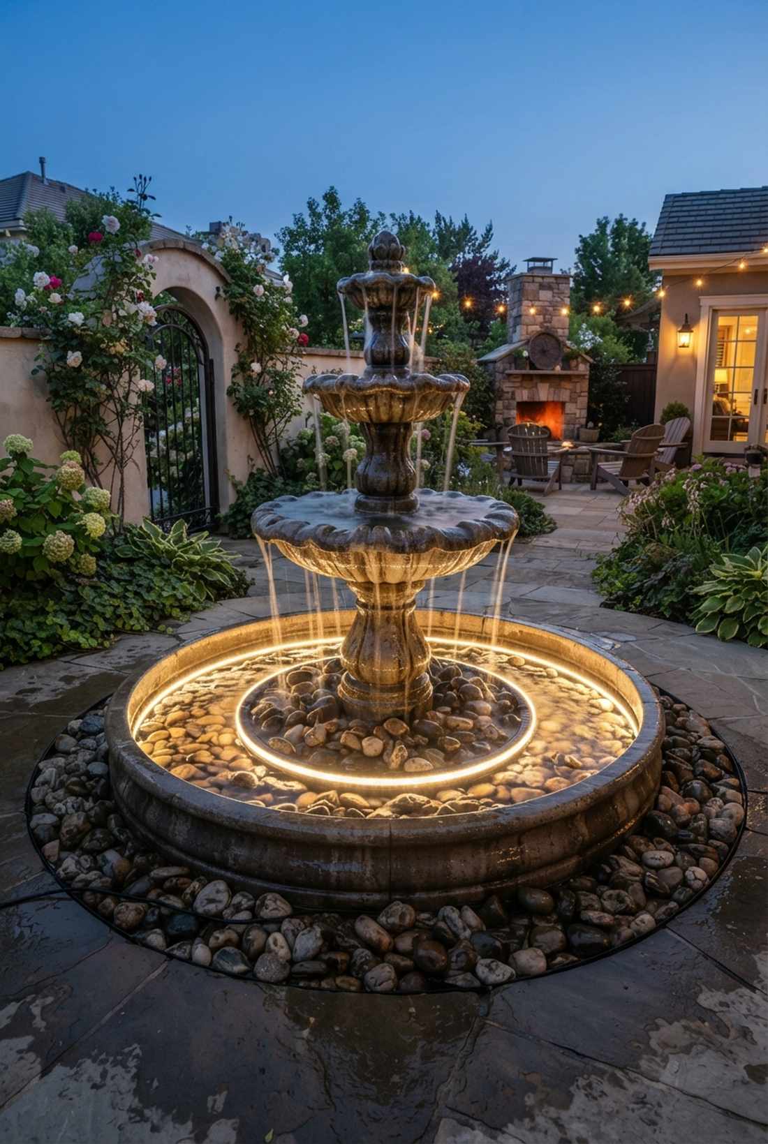 fountain surround ring