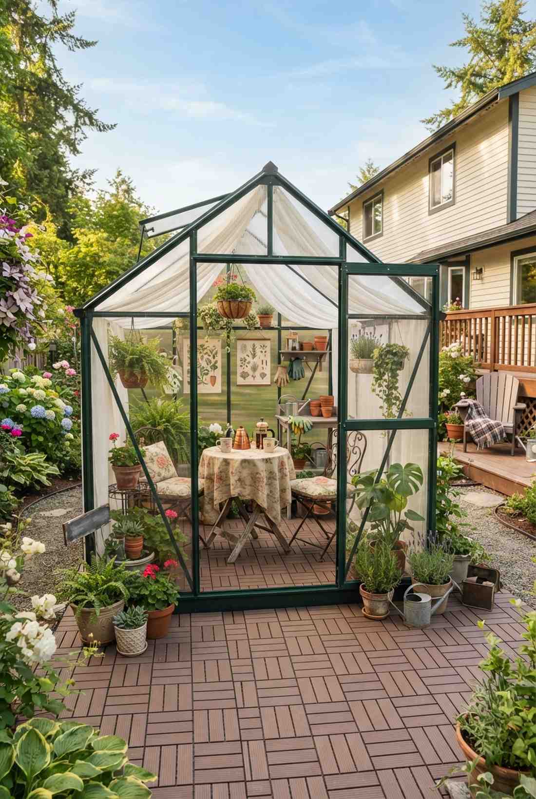 greenhouse garden rooms