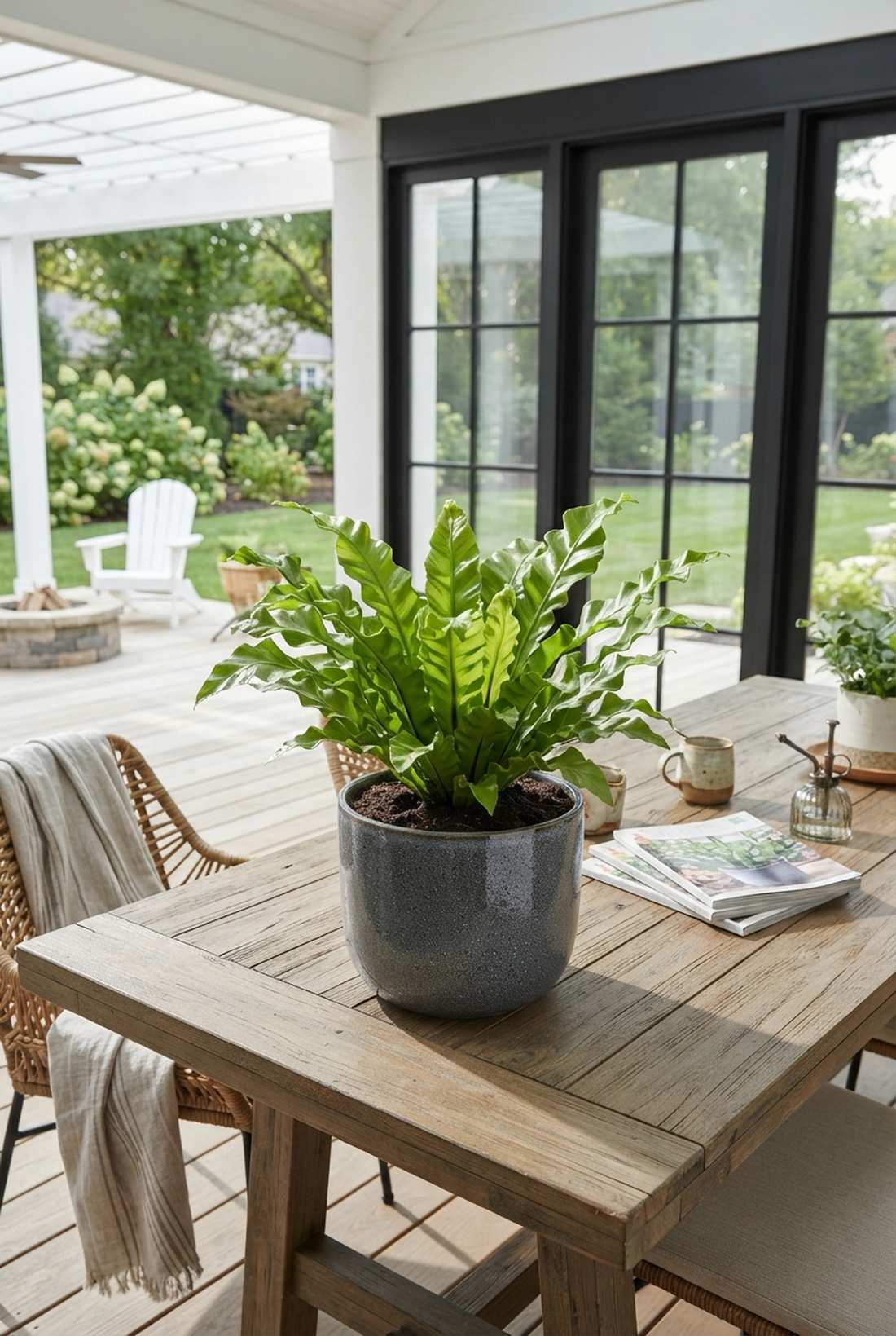 japanese birds nest fern