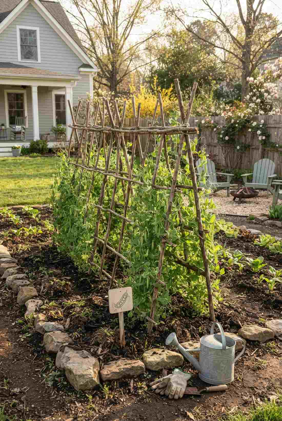 pea early season production