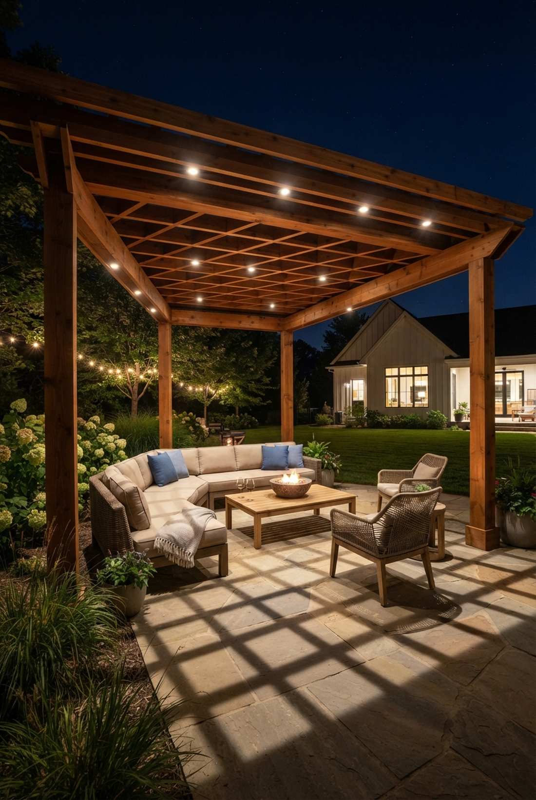 pergola top moonlighting