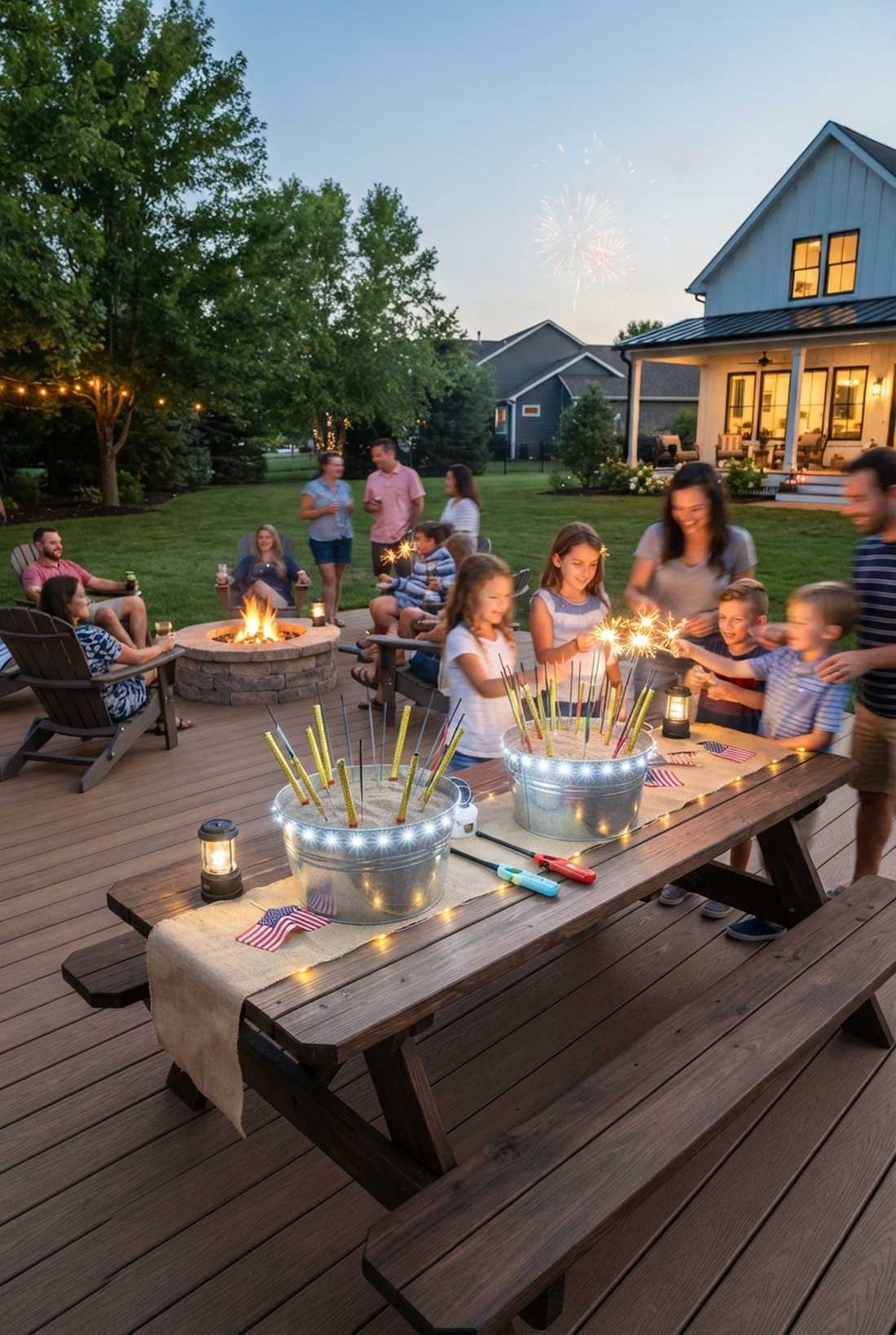 sparkler station lighting