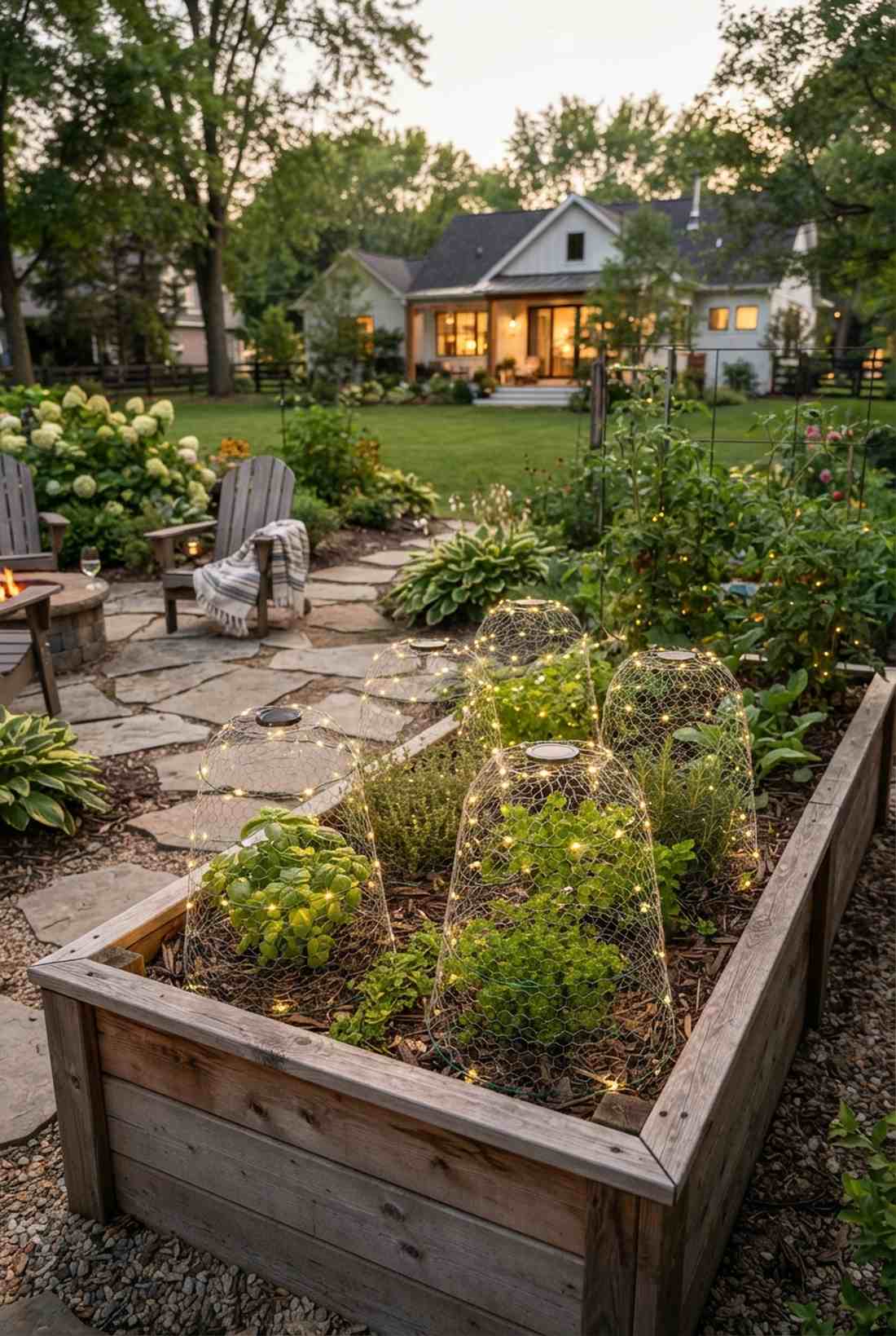 wire cloche plant covers