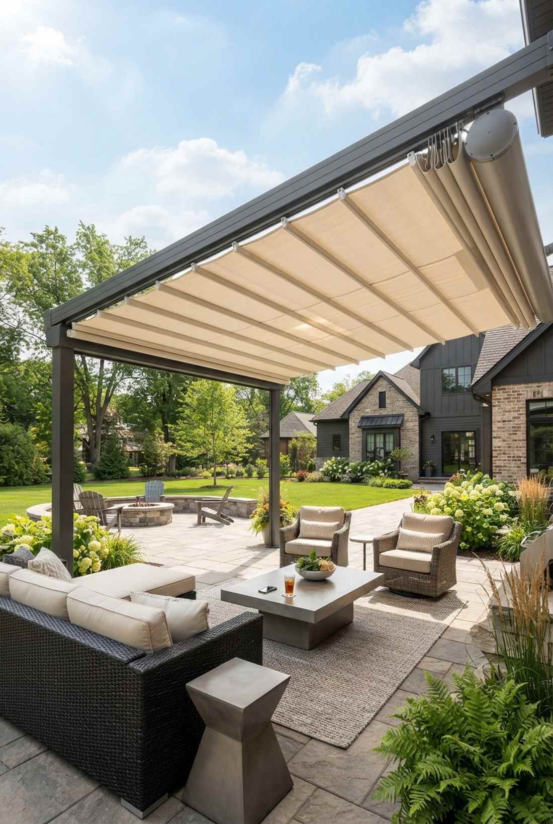 automated retractable roof system