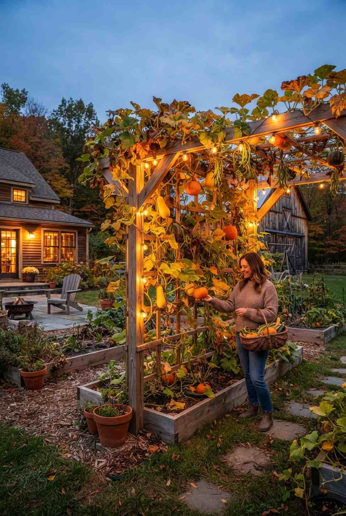 autumn harvest vine transitions