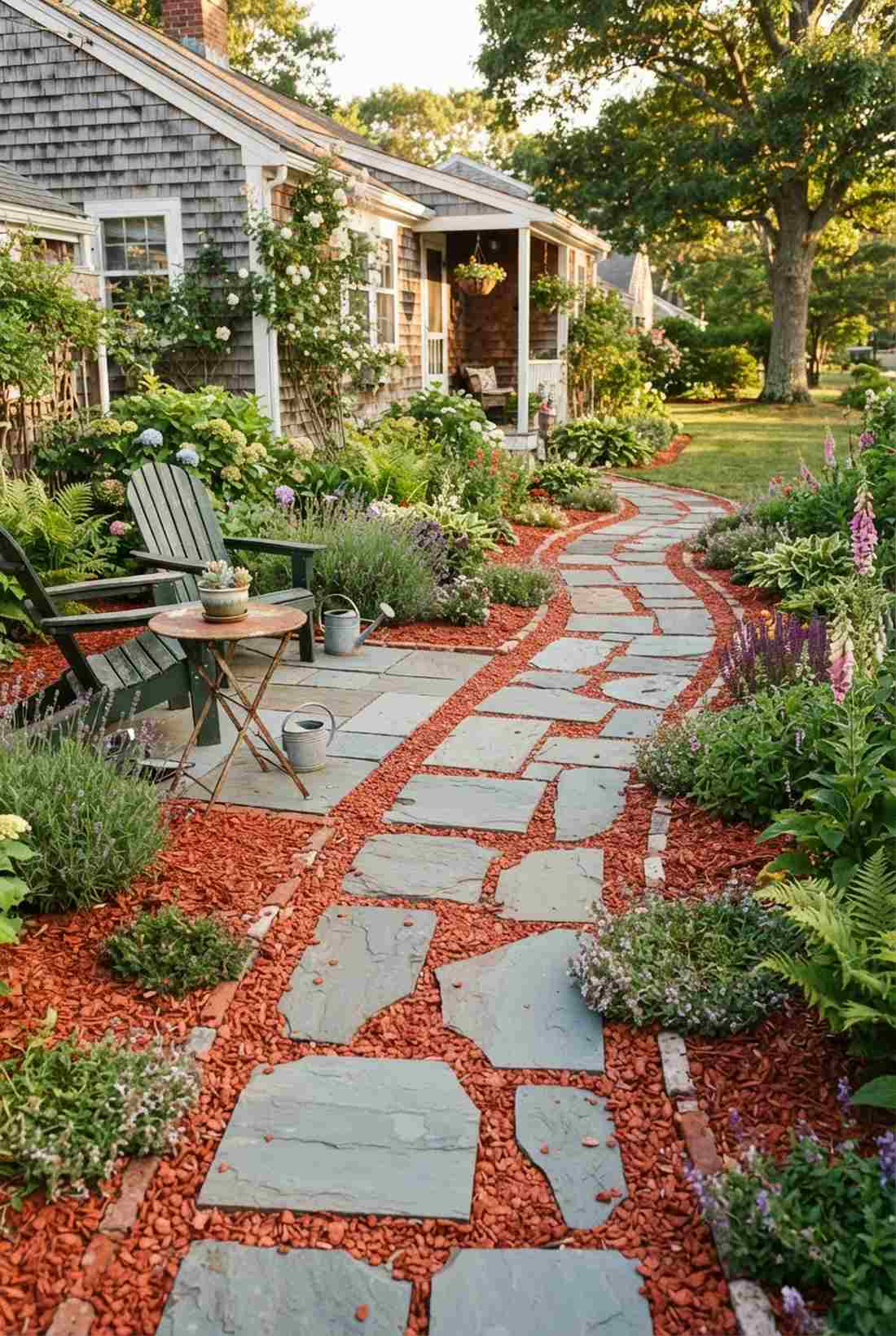 brick chip reclaimed accent