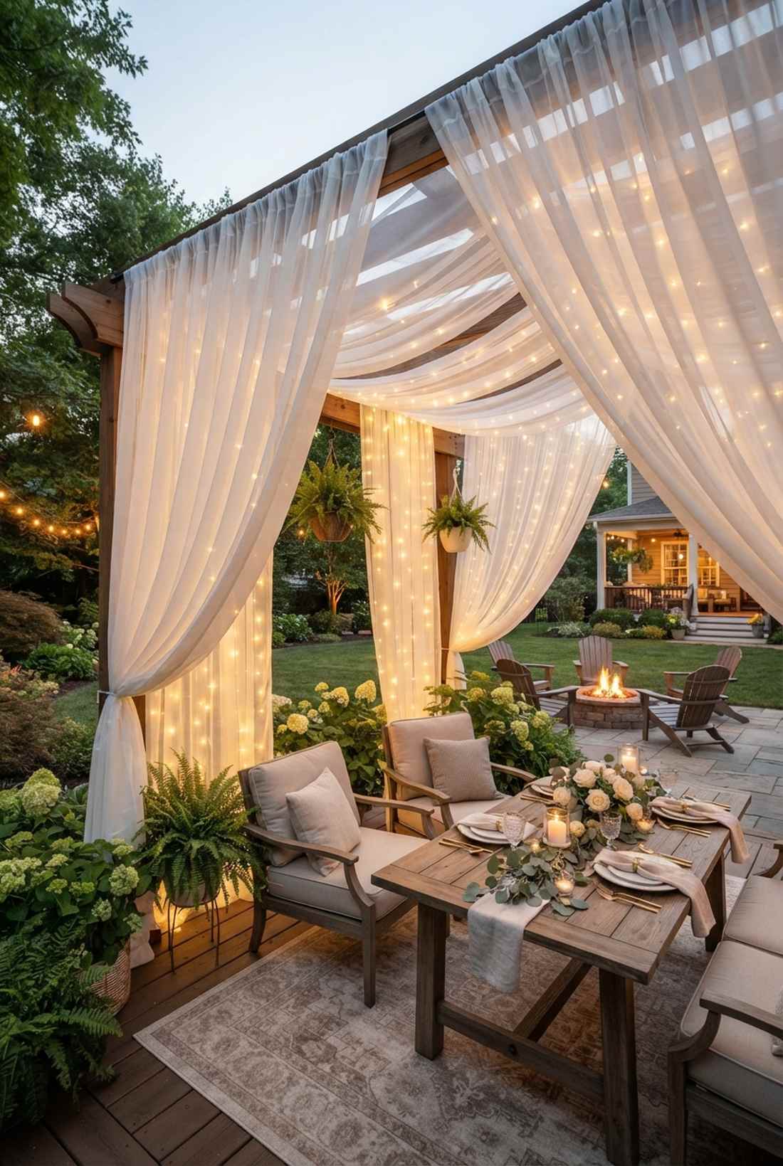fabric diffused curtains