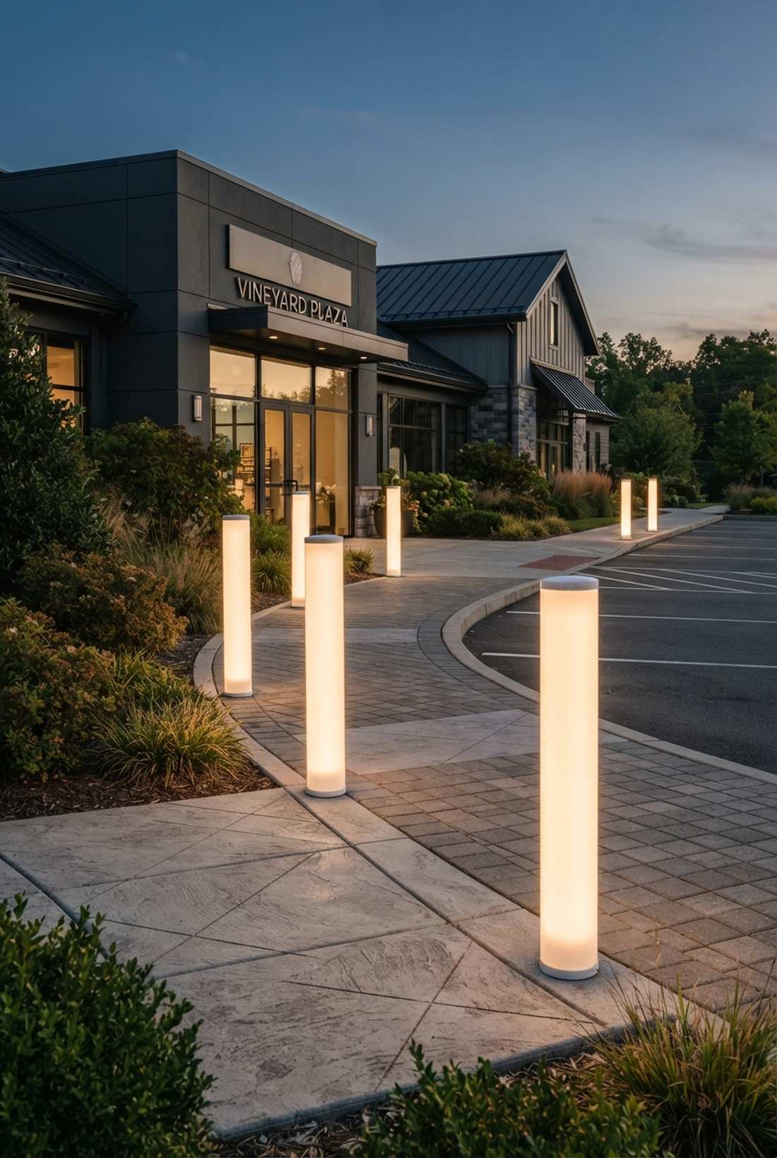 illuminated bollard covers