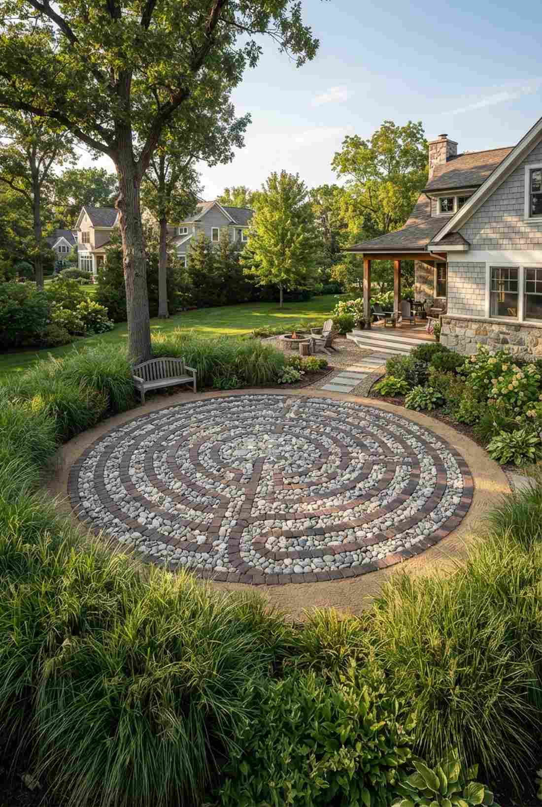 labyrinth meditation paths