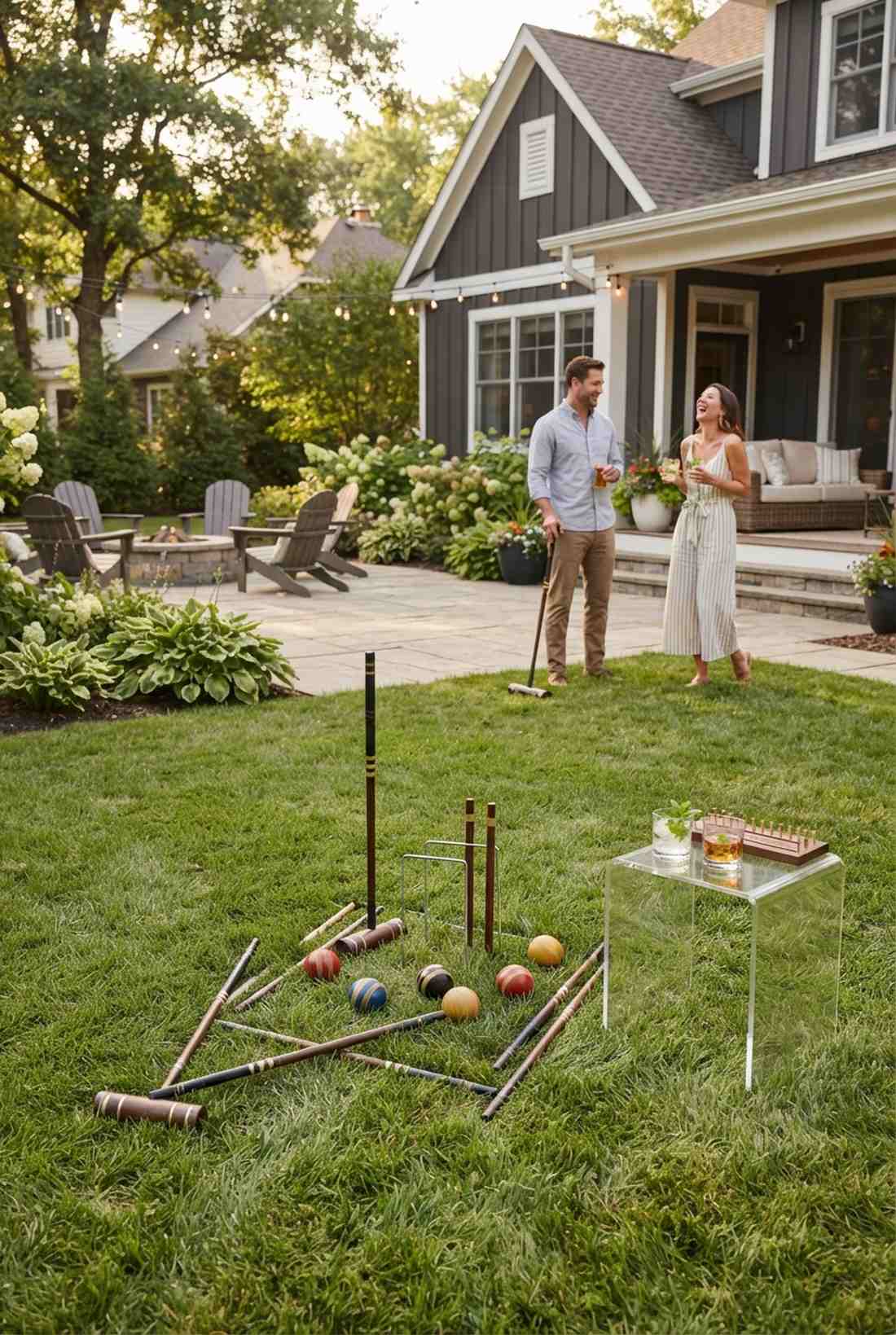 lawn game stations