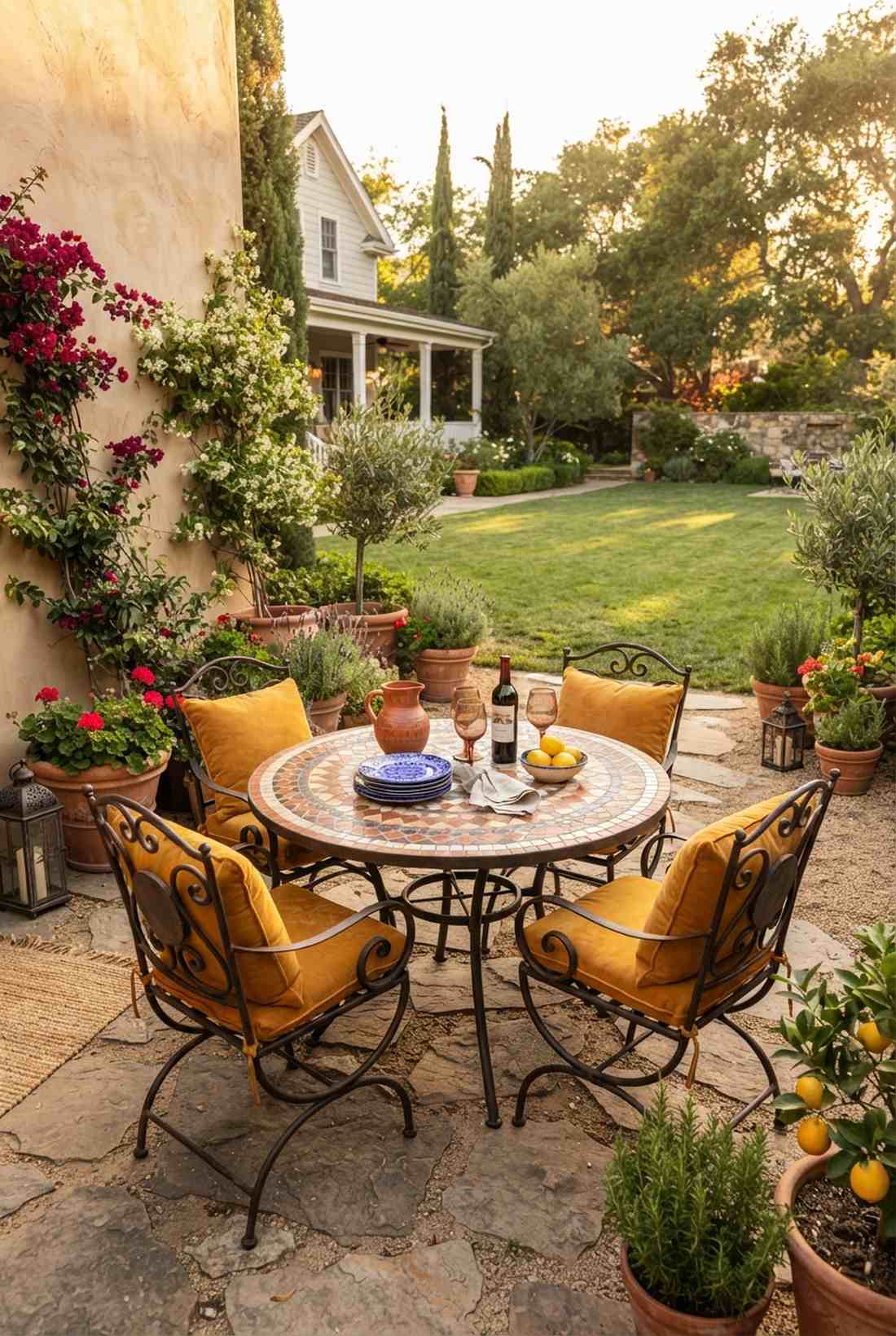 mediterranean terracotta warmth