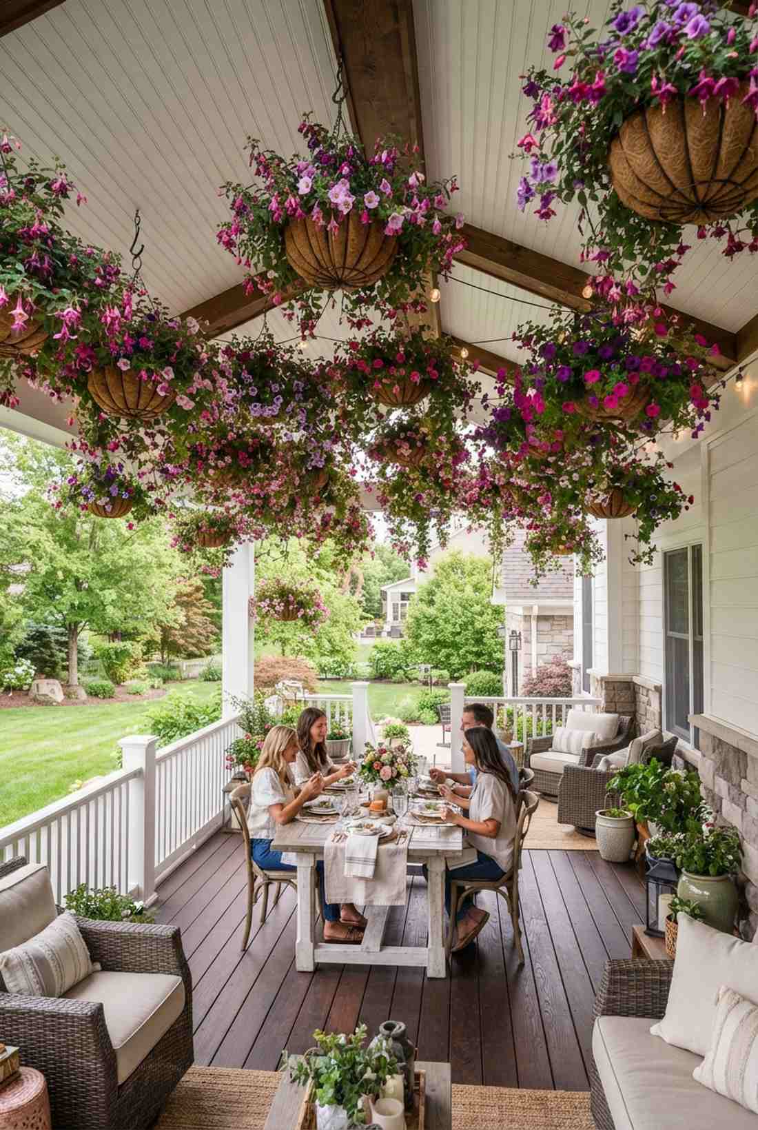 overhead hanging canopy