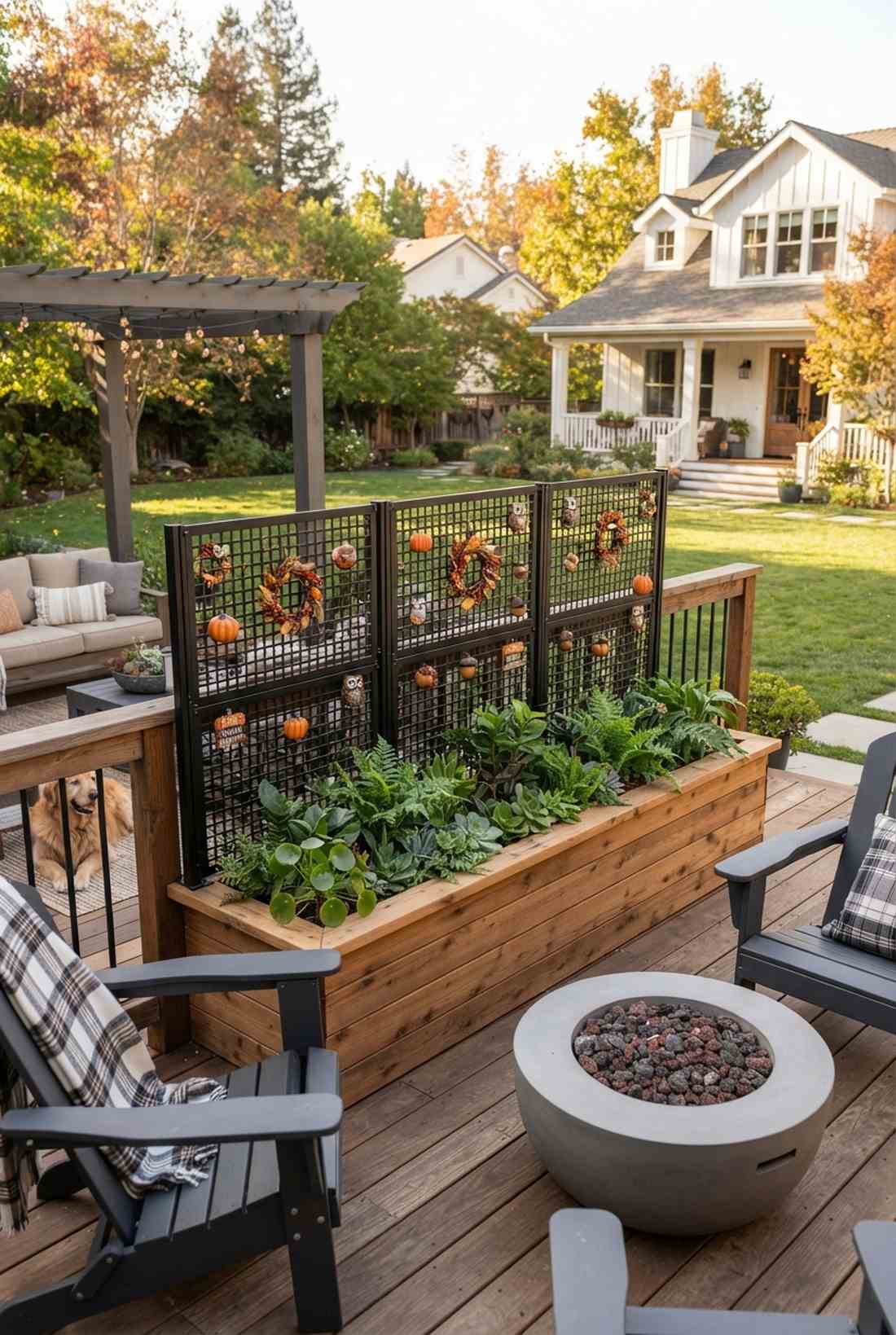 seasonal holiday fencing
