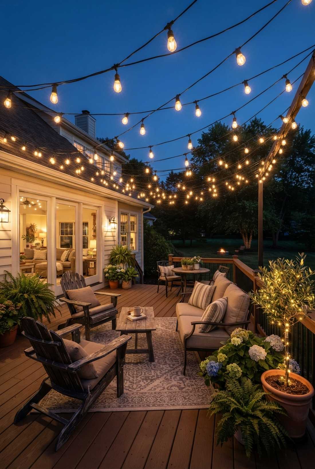 string light canopies