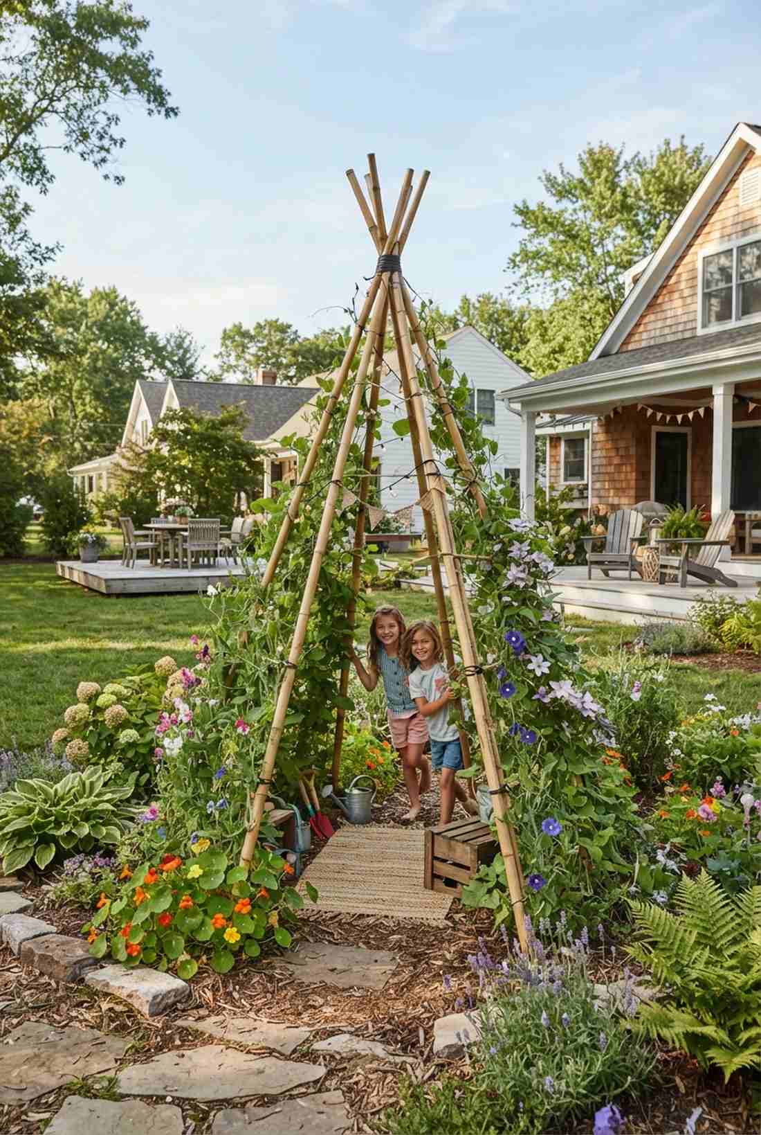 teepee willow structure