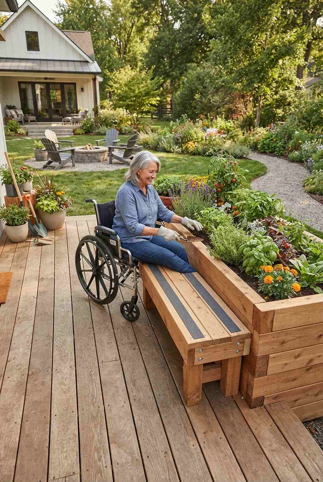 transfer bench integrated bed