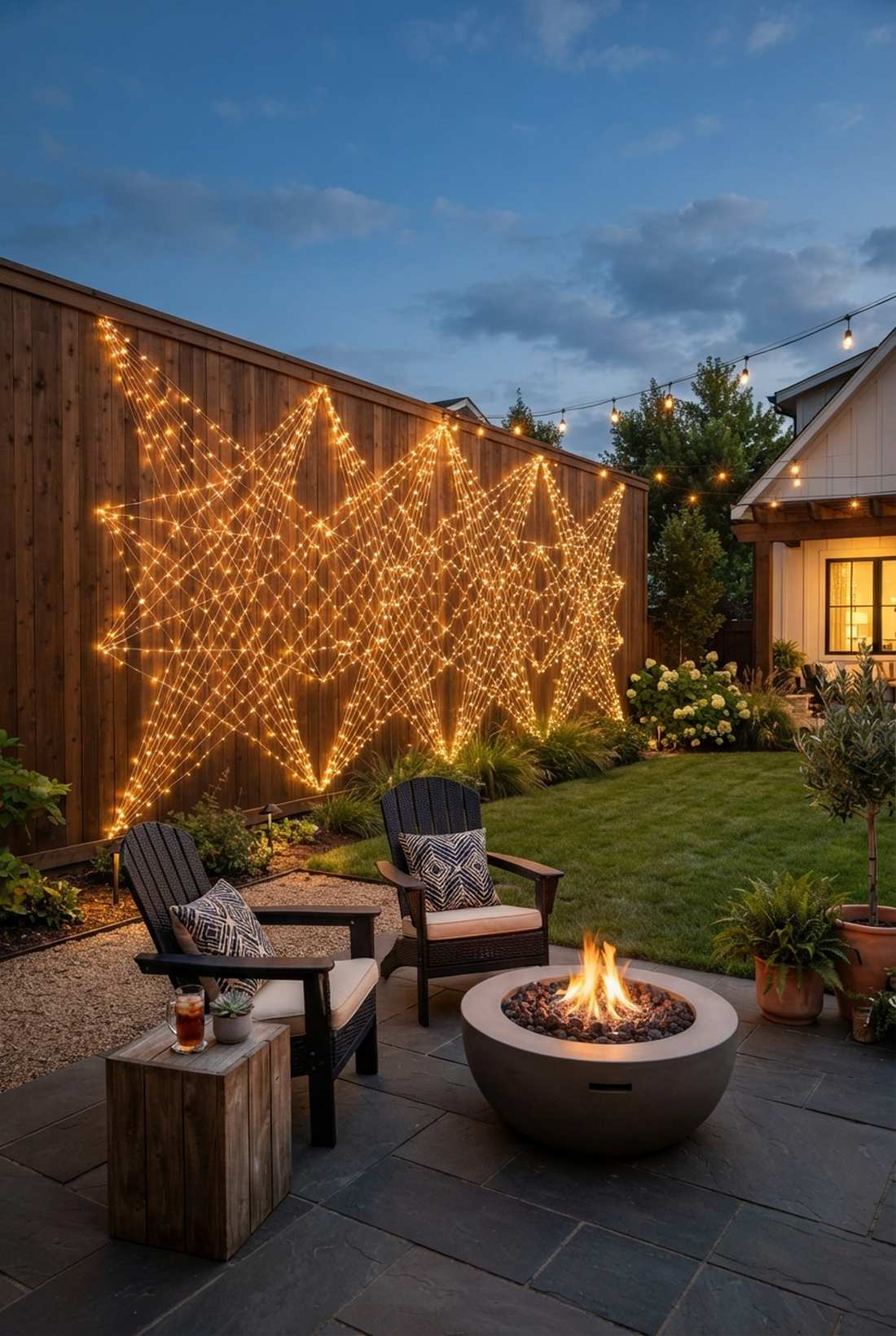 zigzag fence pattern