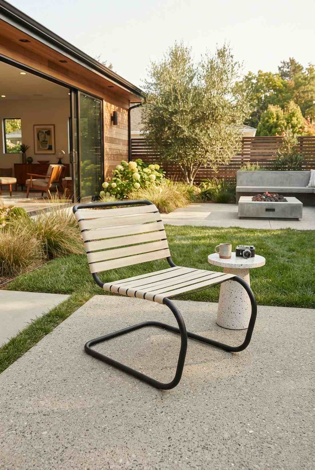 cantilever spring chair