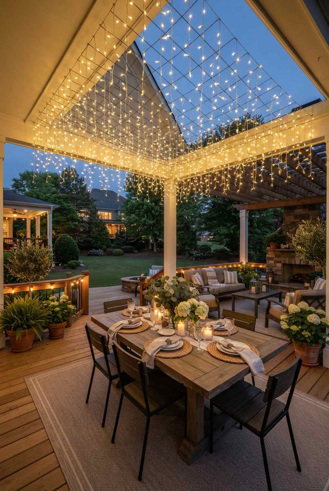 curtain light canopy