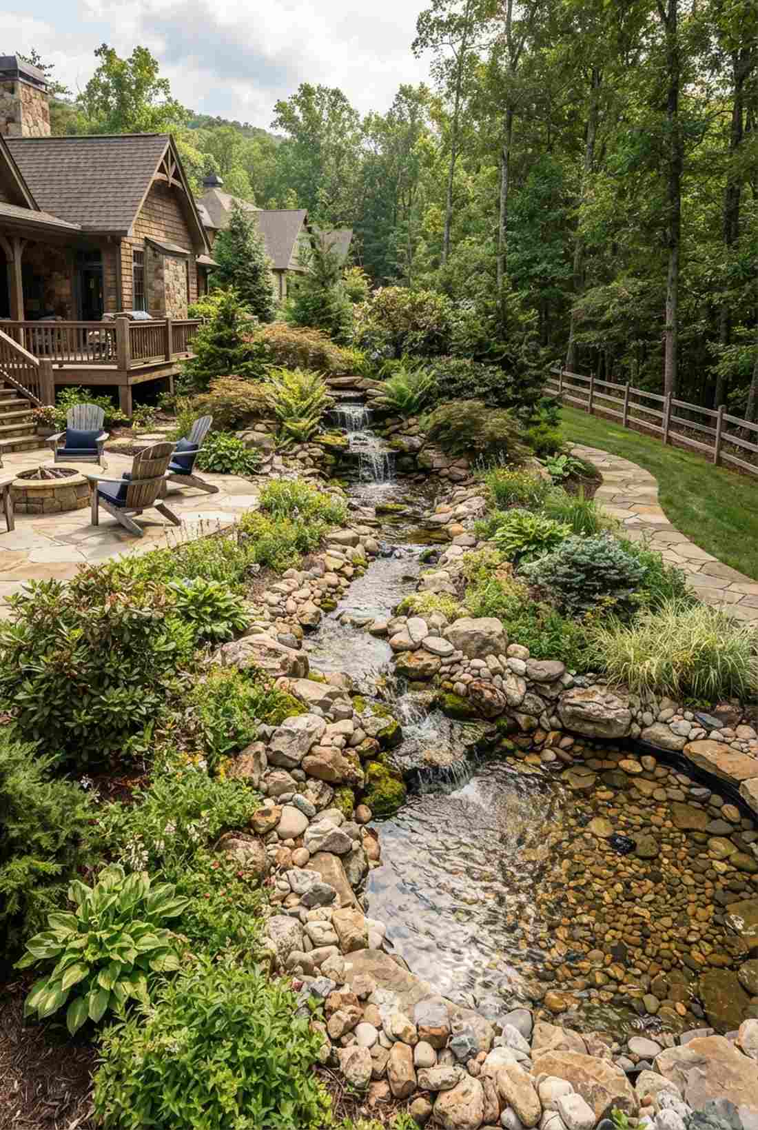 daylighted stream corridors