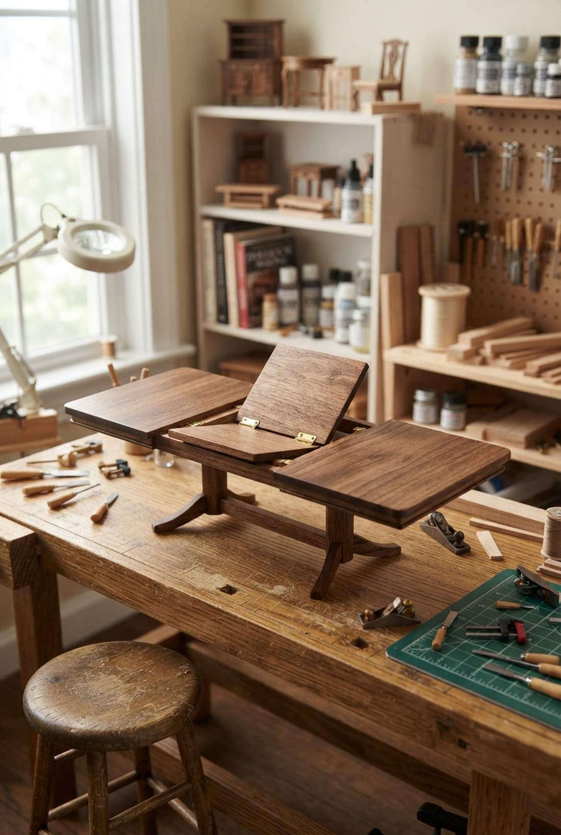 expandable butterfly leaf table