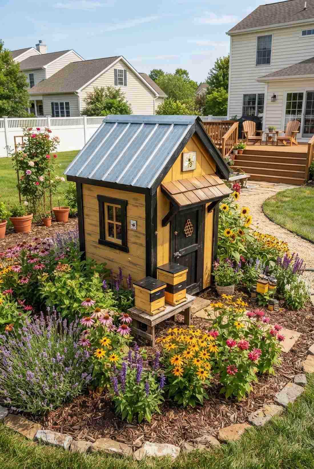 honey house beekeeping shed