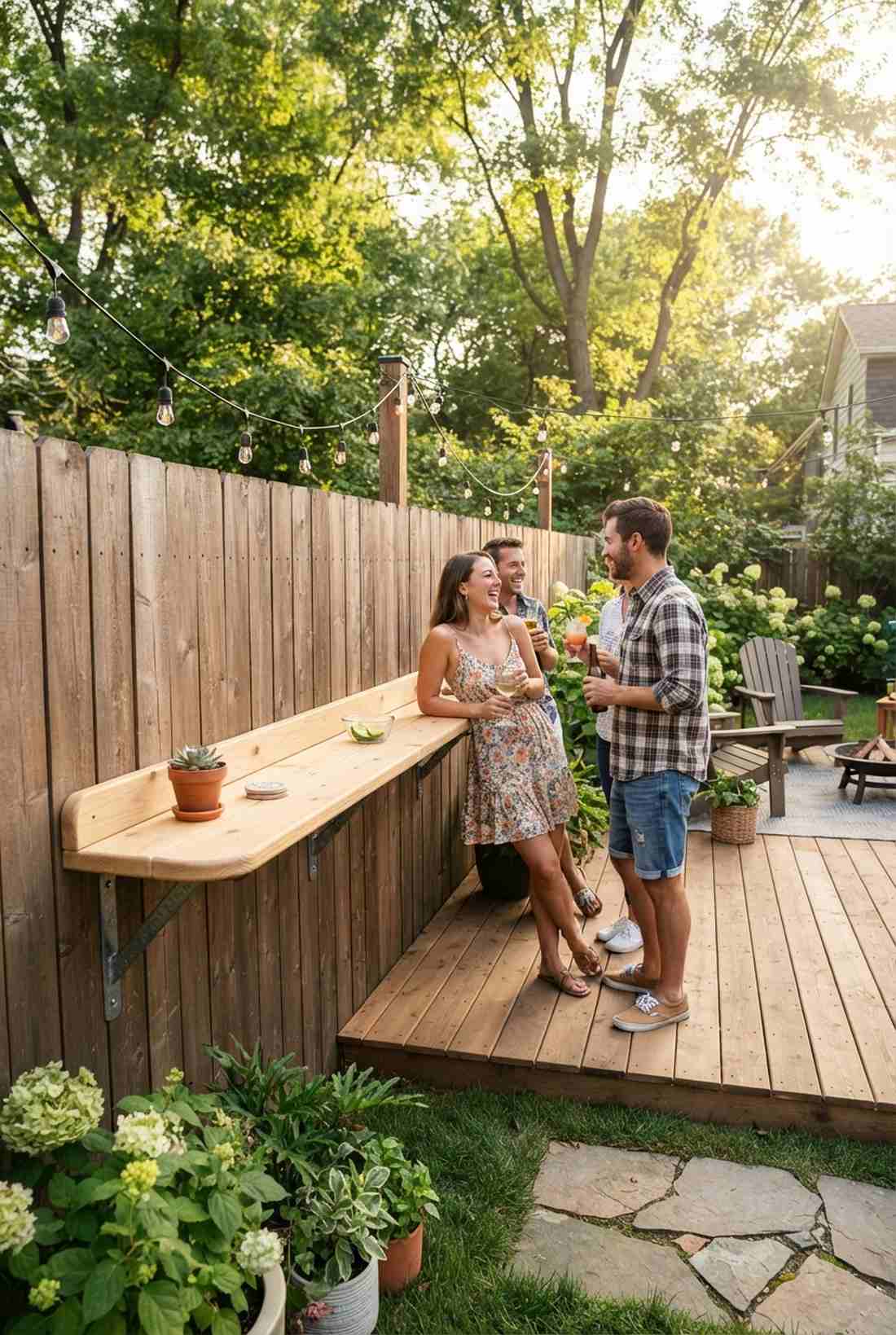 narrow ledge bar