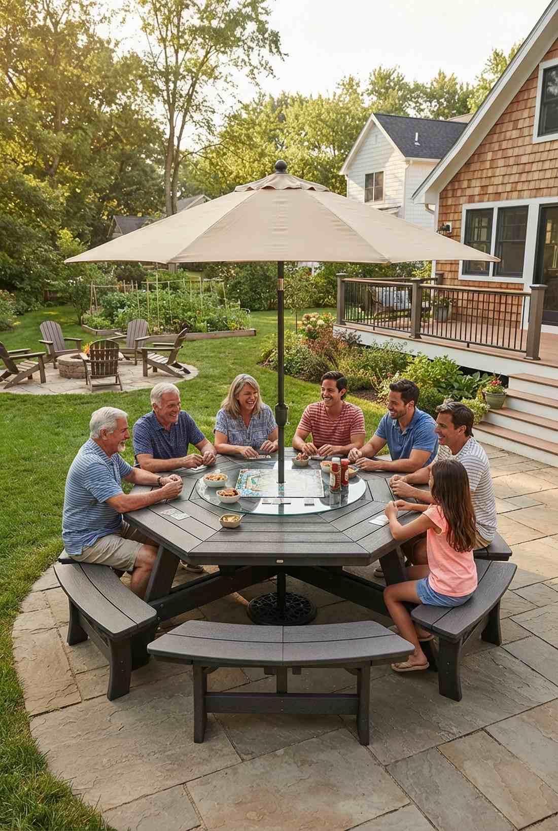 octagon picnic style