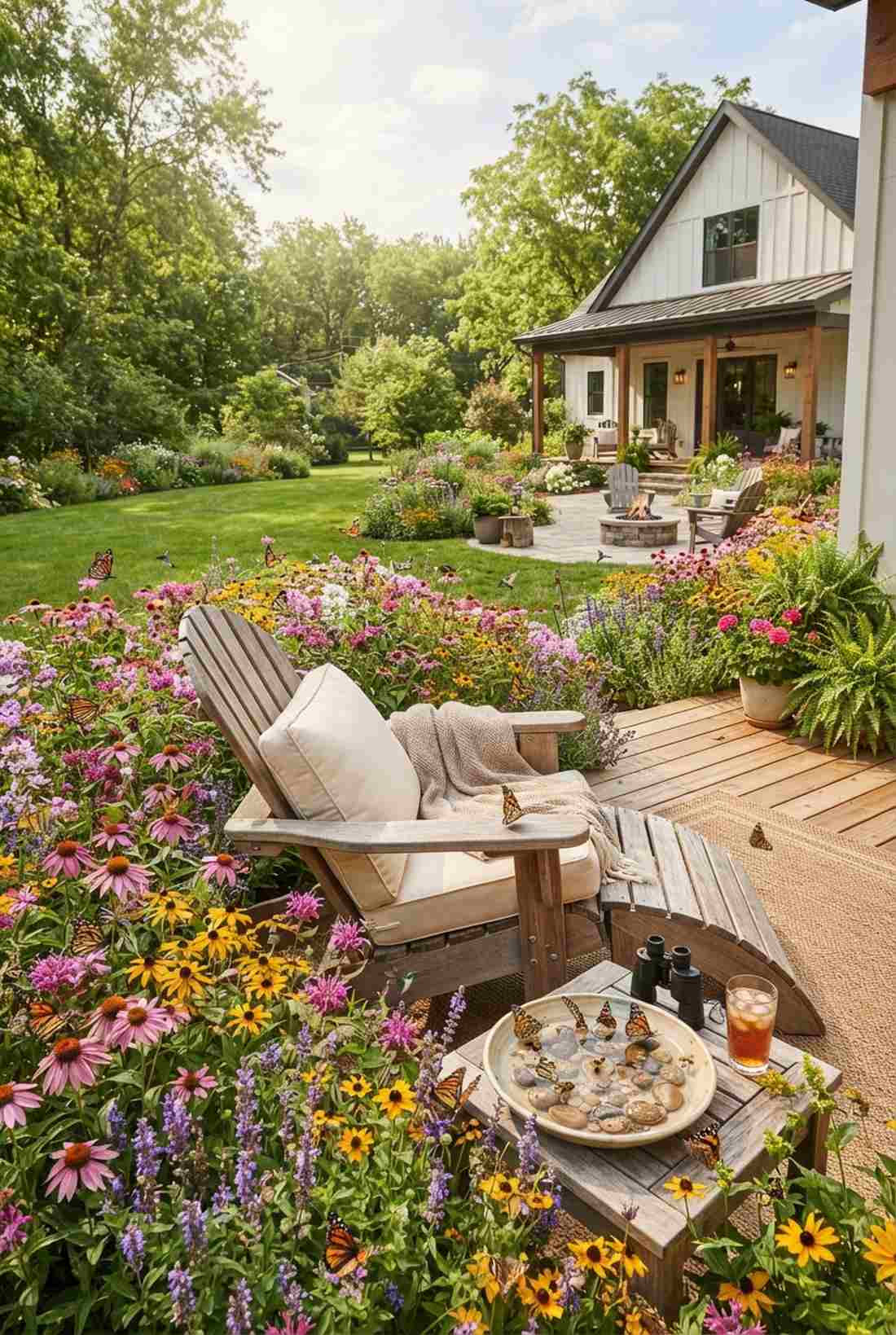 pollinator habitat lounge combination