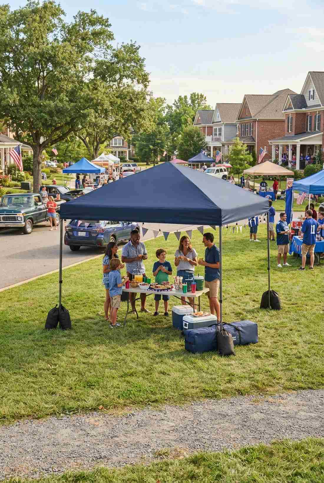 portable gazebo with bag
