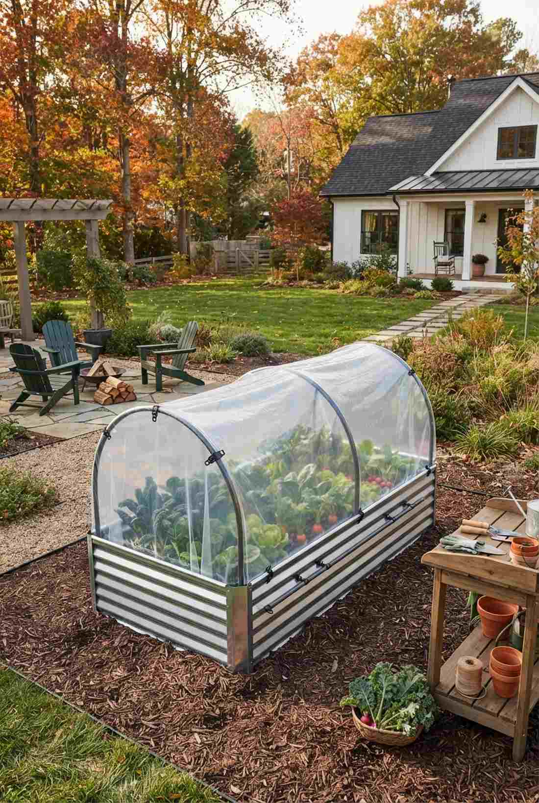 raised bed tunnel system