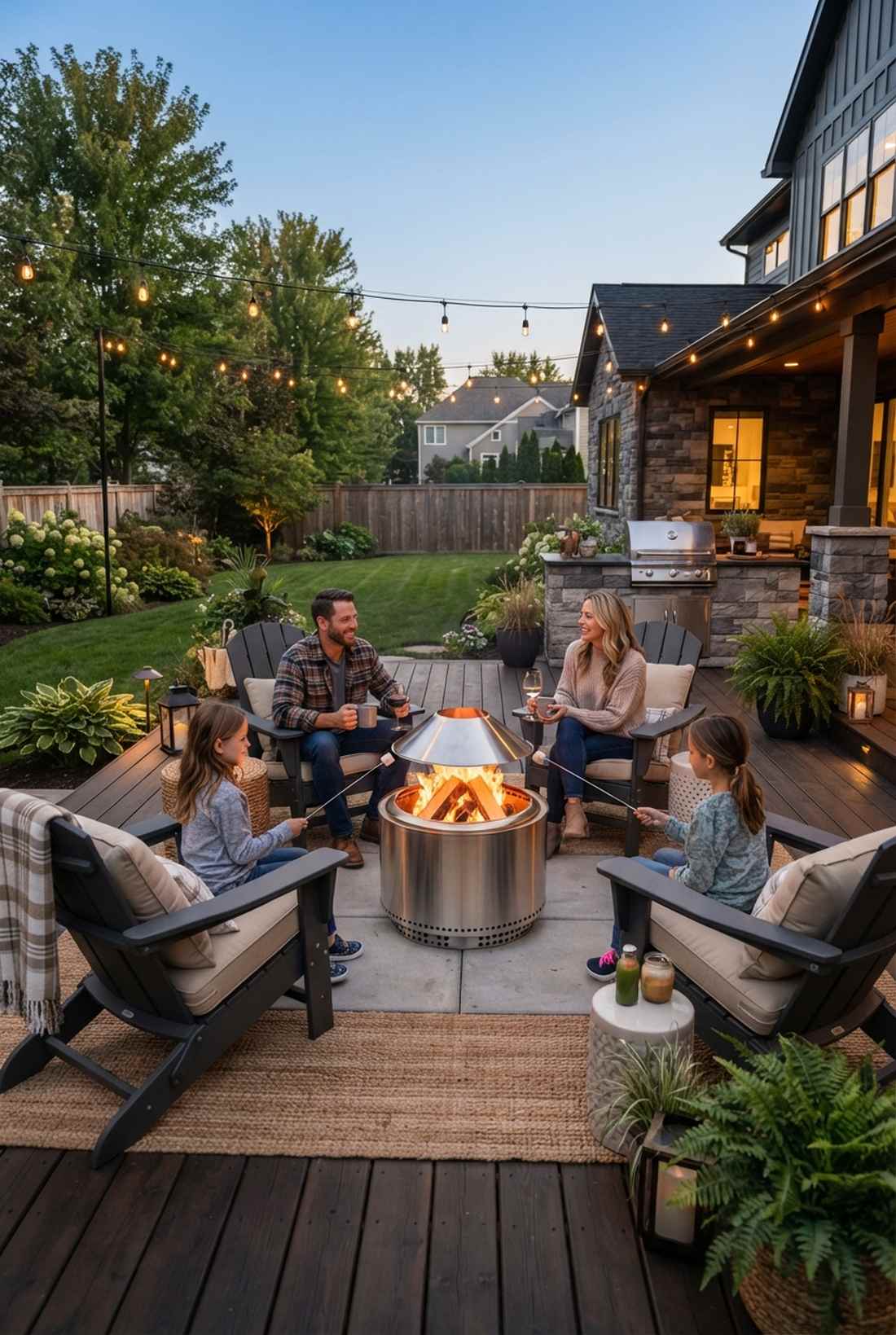 smokeless wood burning fire pit