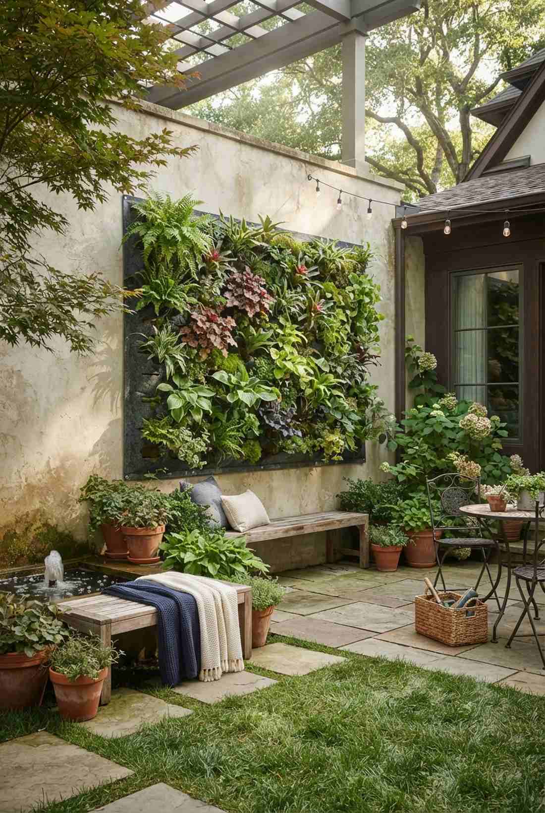 soil based panel wall