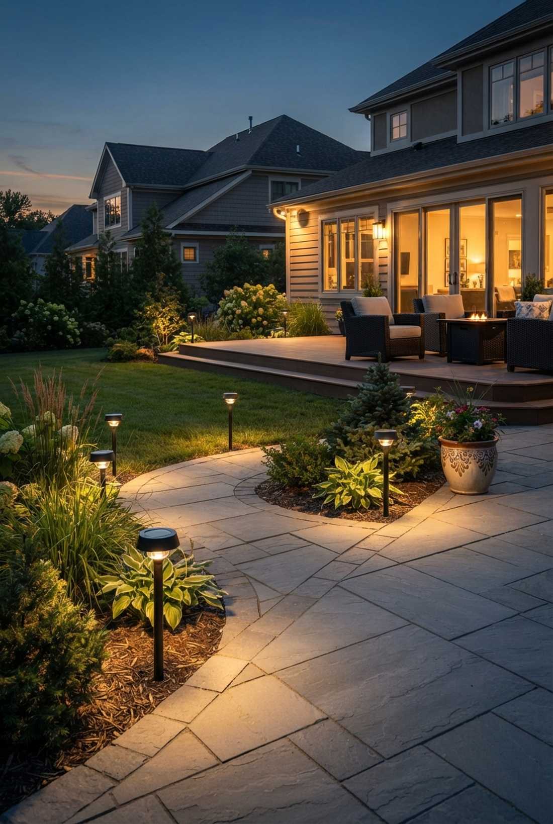solar path lights