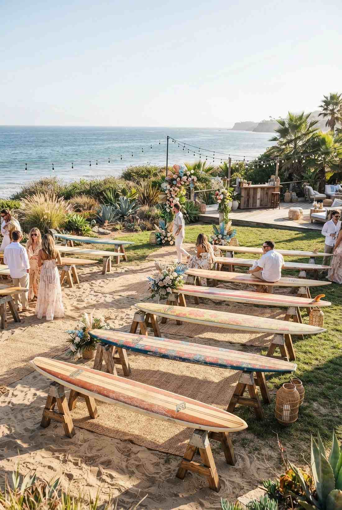 surfboard benches
