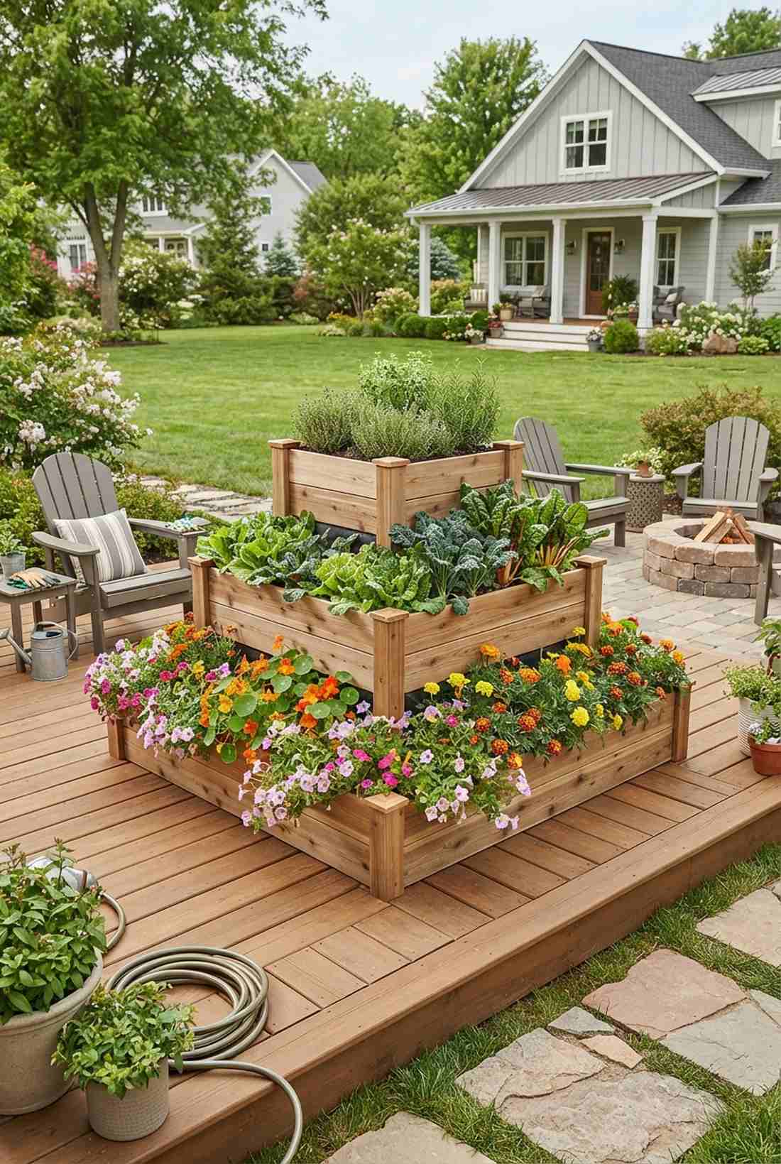 three tier cascade