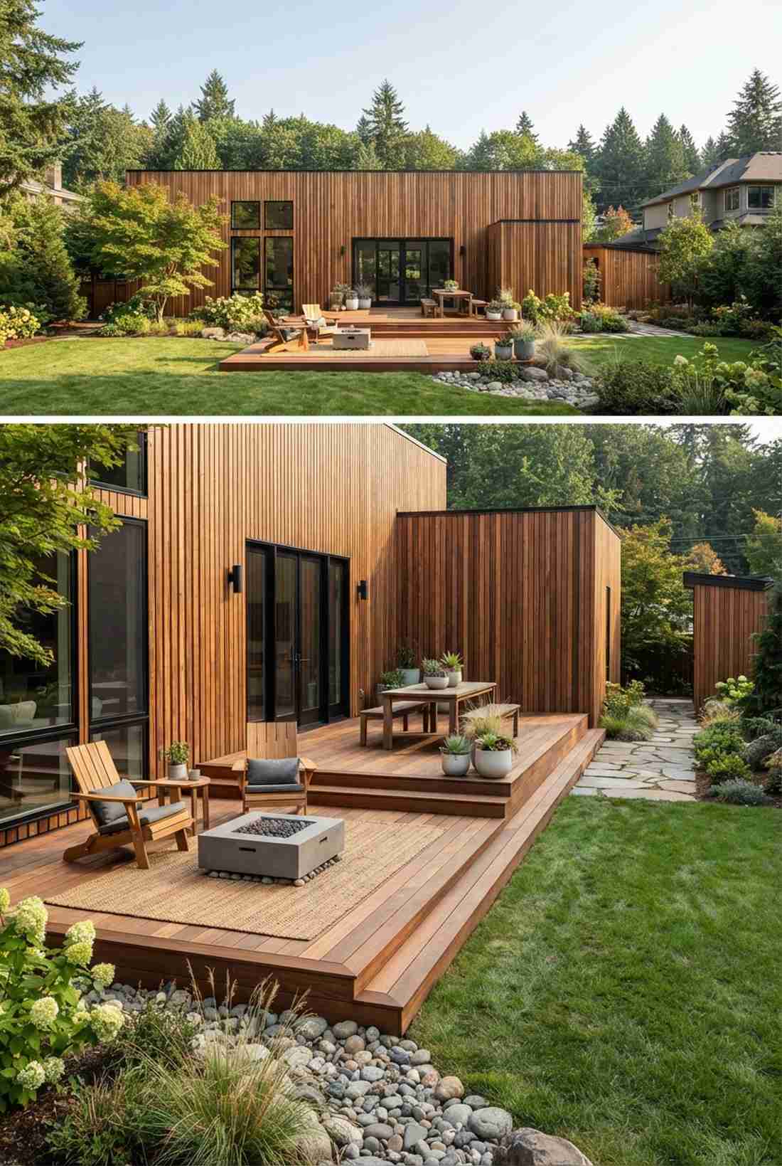 vertical wood siding