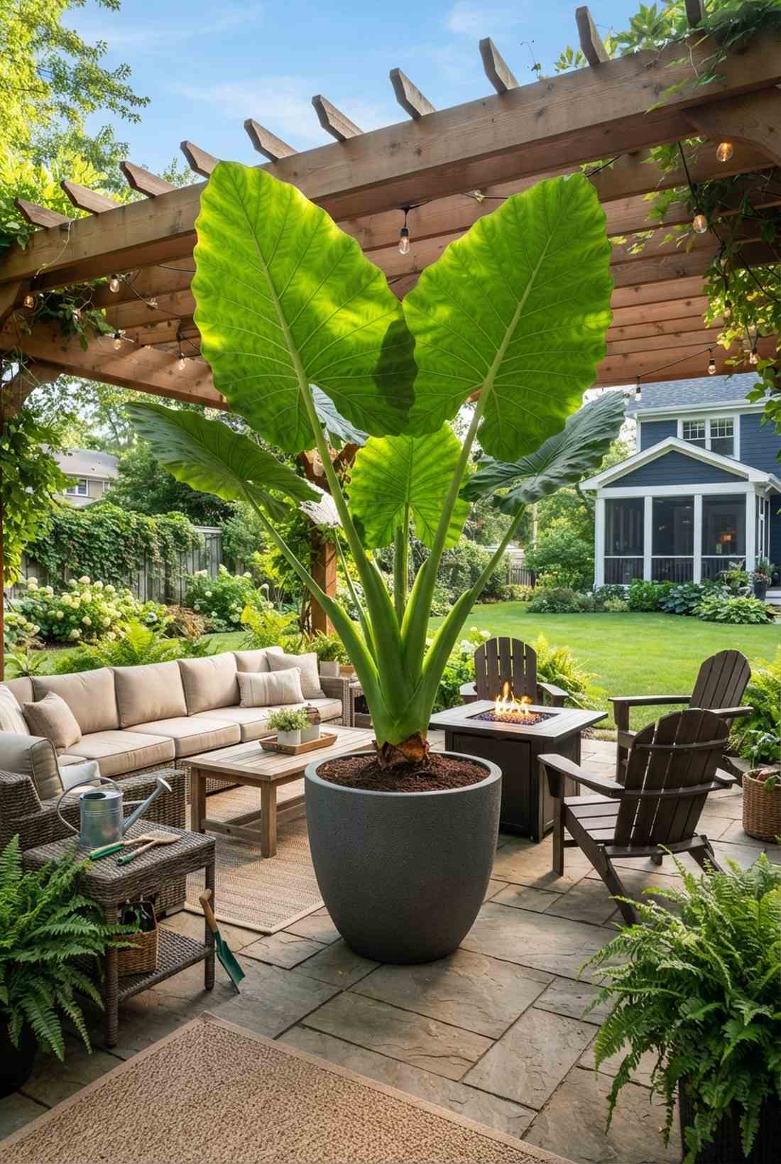 alocasia macrorrhiza giant taro