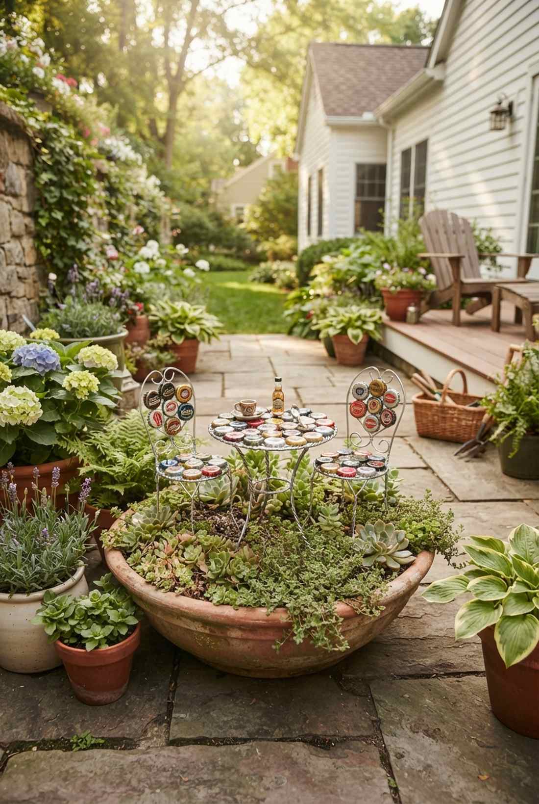 bottle cap bistro sets