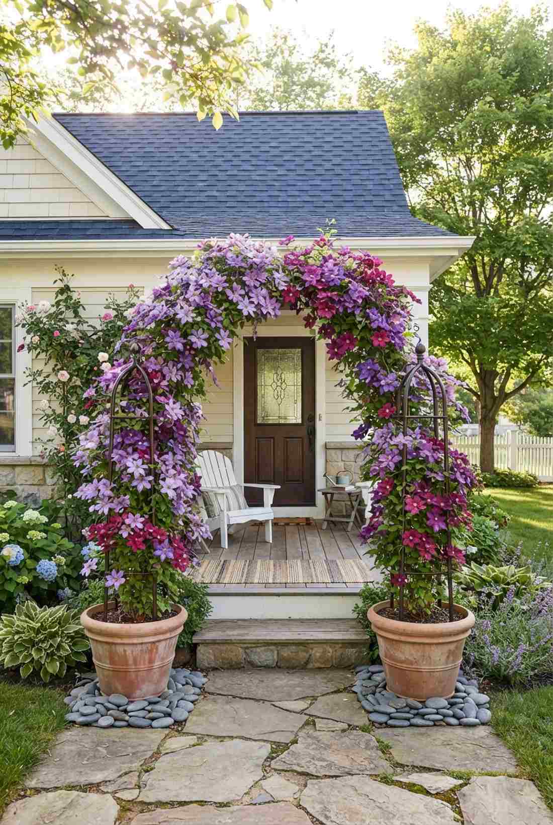 clematis hybrids