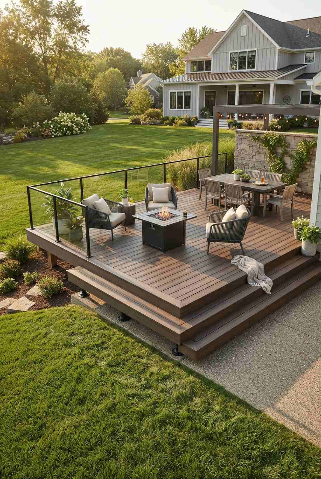 floating deck platform