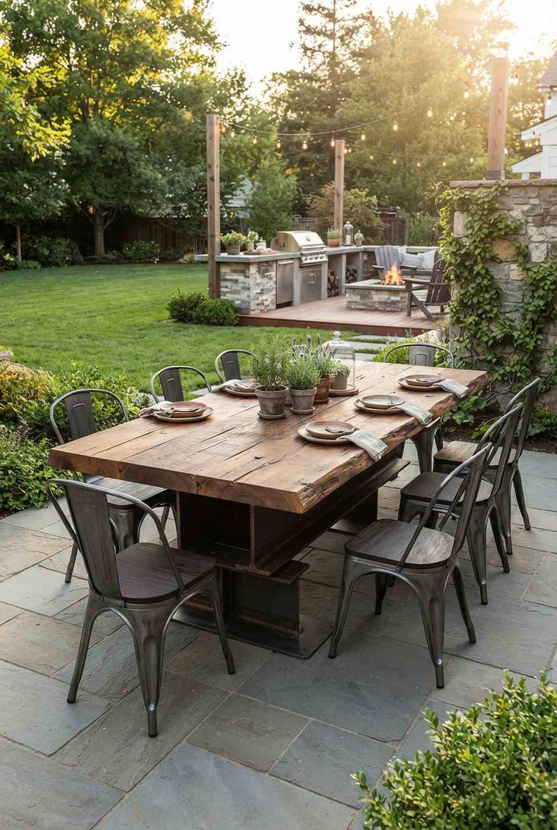 i beam base dining tables