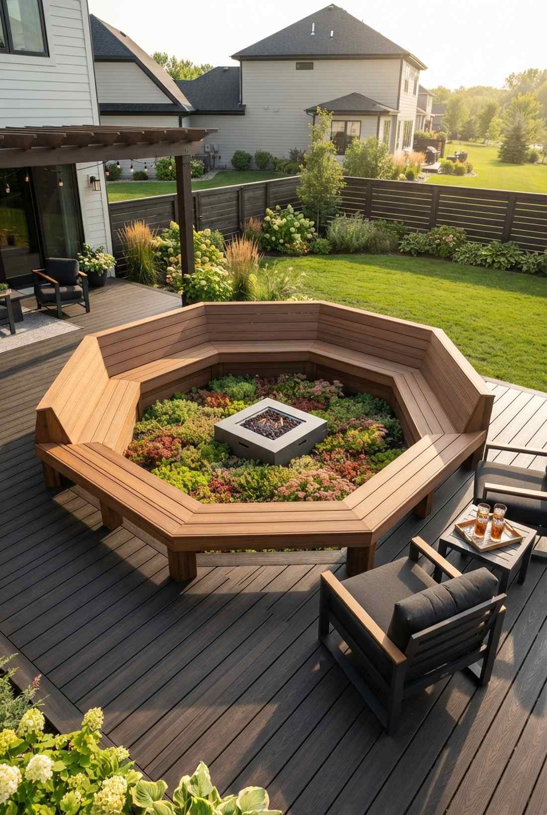 octagonal conversation court