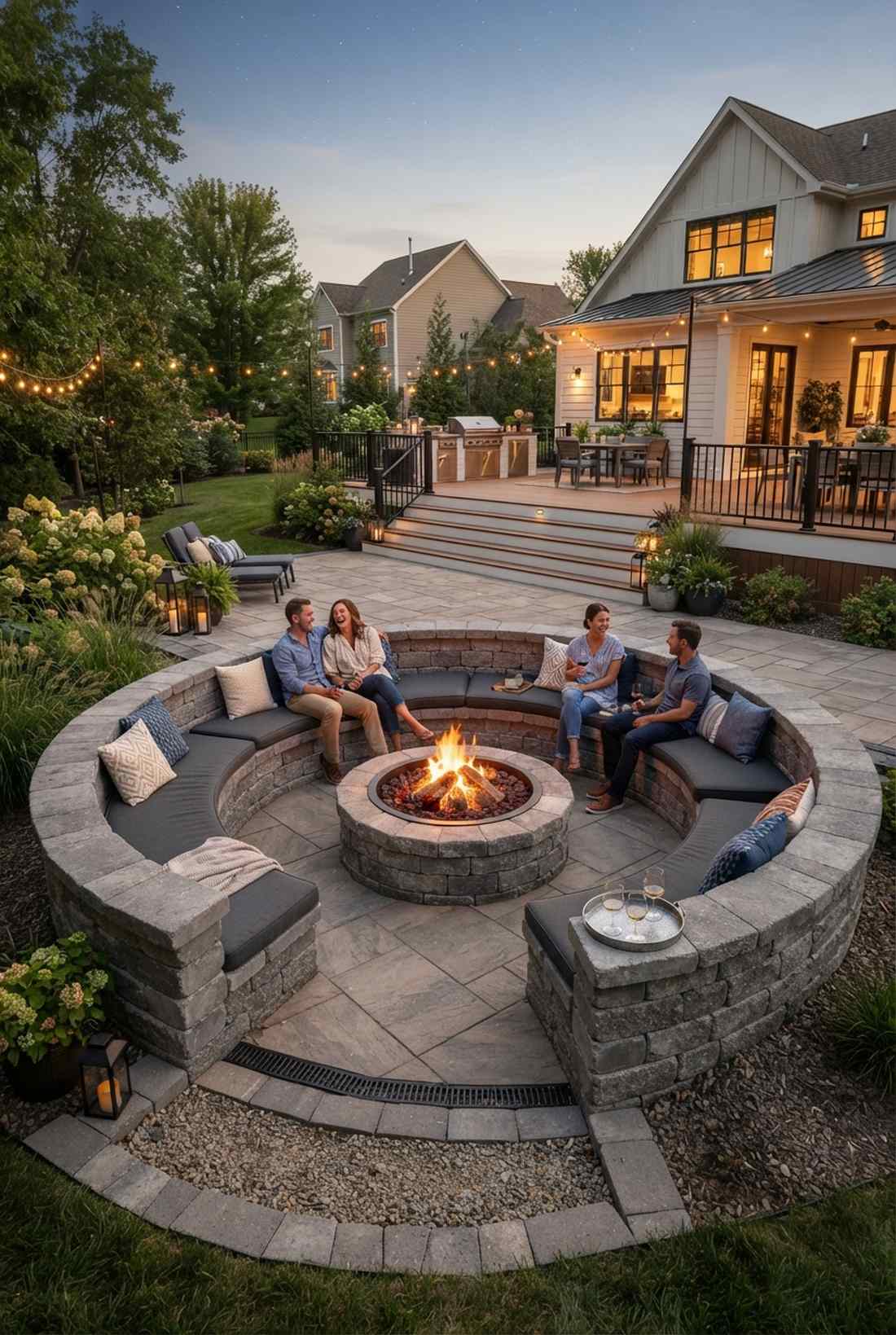 sunken conversation pit