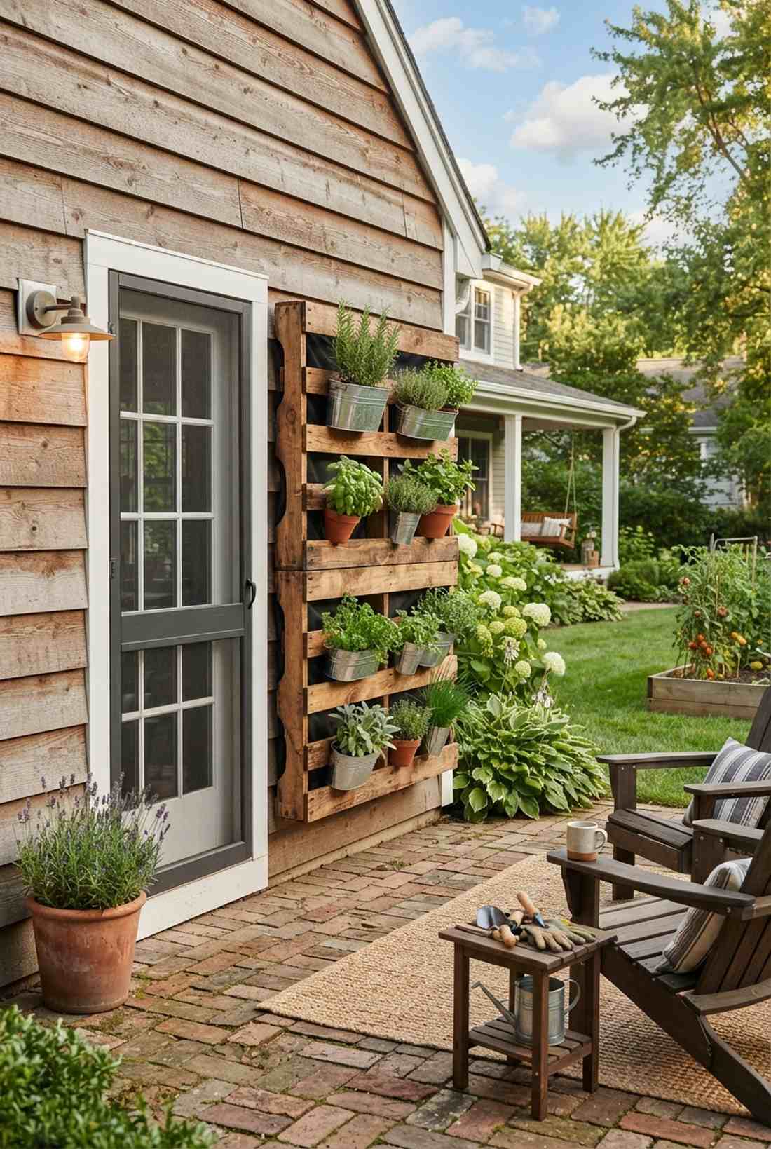 wooden pallet gardens