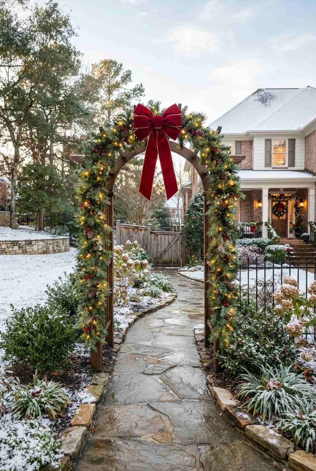 arbor entrance decoration