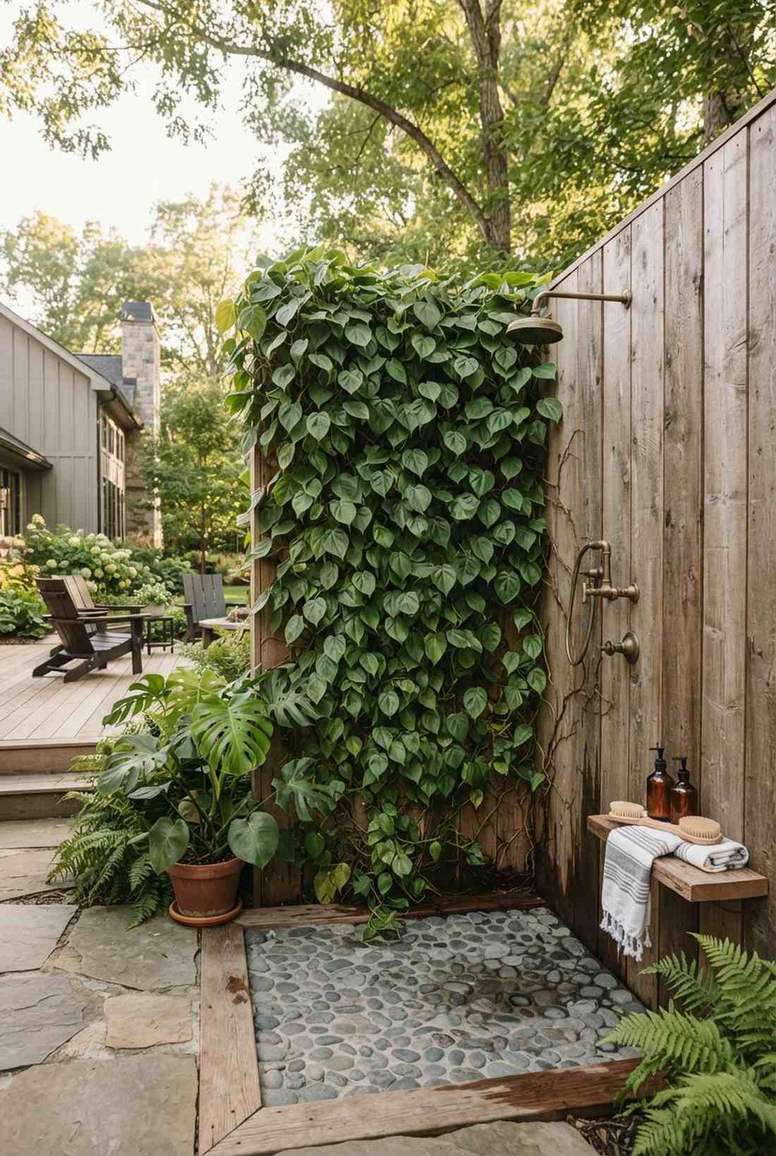 climbing philodendron leaf mass