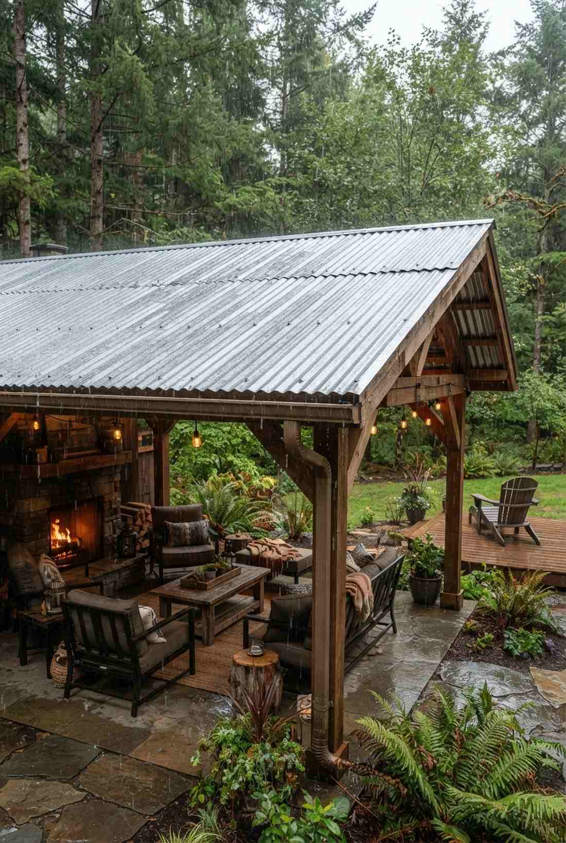 corrugated metal roofing