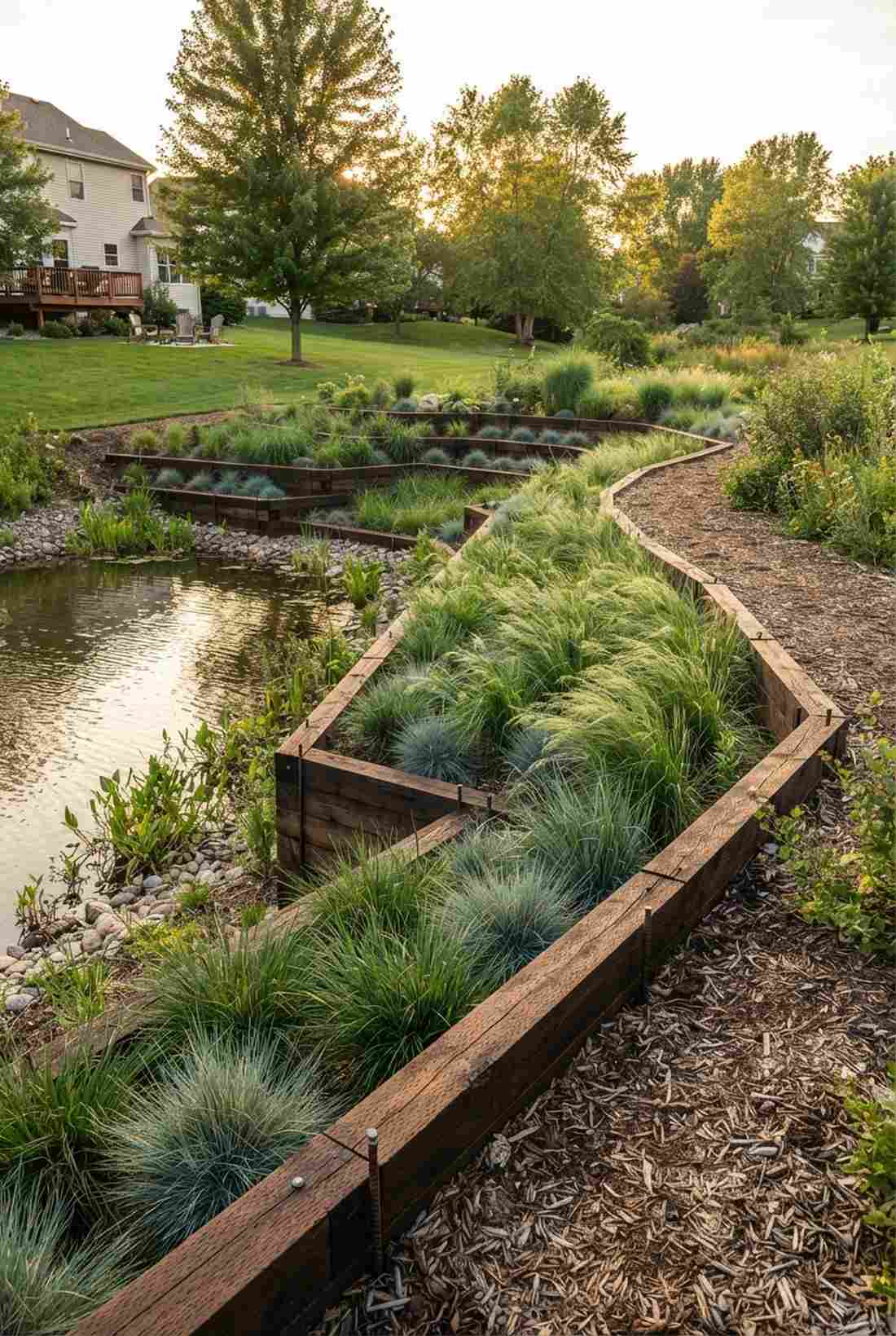 detention pond parks