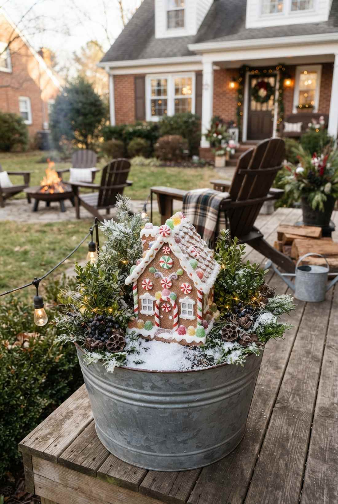 gingerbread candy cottage